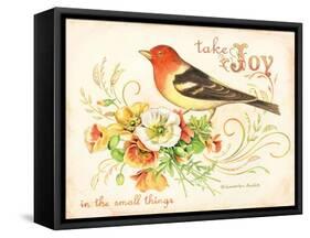 Bird Joy-Gwendolyn Babbitt-Framed Stretched Canvas