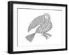 Bird Kakatua-Neeti Goswami-Framed Art Print