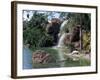 Bird Lagoon, Metrozoo, Miami, FL-Mark Gibson-Framed Photographic Print