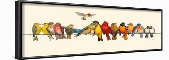 Bird Menagerie I-Wendy Russell-Framed Art Print