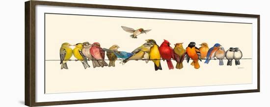 Bird Menagerie I-Wendy Russell-Framed Premium Giclee Print