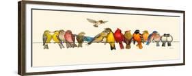 Bird Menagerie I-Wendy Russell-Framed Premium Giclee Print