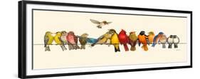 Bird Menagerie I-Wendy Russell-Framed Premium Giclee Print