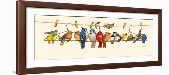 Bird Menagerie II-Wendy Russell-Framed Art Print