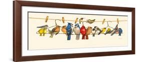 Bird Menagerie II-Wendy Russell-Framed Art Print