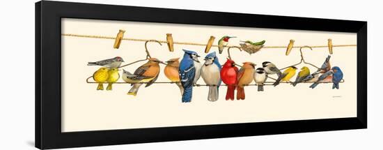 Bird Menagerie II-Wendy Russell-Framed Art Print