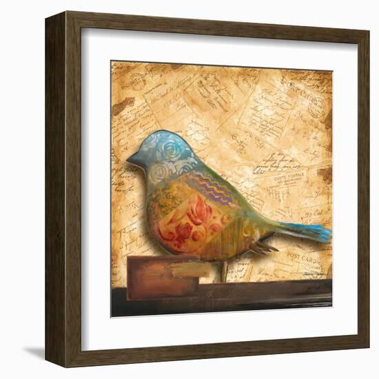 Bird of Collage I-Patricia Pinto-Framed Art Print