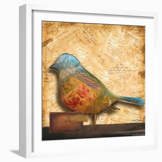 Bird of Collage I-Patricia Pinto-Framed Art Print