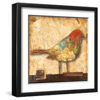 Bird of Collage II-Patricia Pinto-Framed Art Print