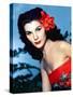 BIRD OF PARADISE, 1951 directed by DELMER DAVES Debra Paget (photo)-null-Stretched Canvas