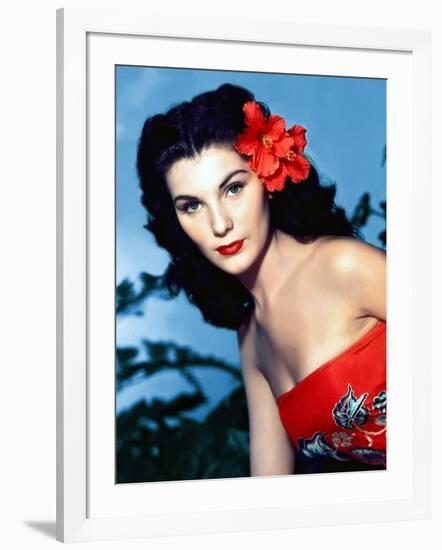 BIRD OF PARADISE, 1951 directed by DELMER DAVES Debra Paget (photo)-null-Framed Photo