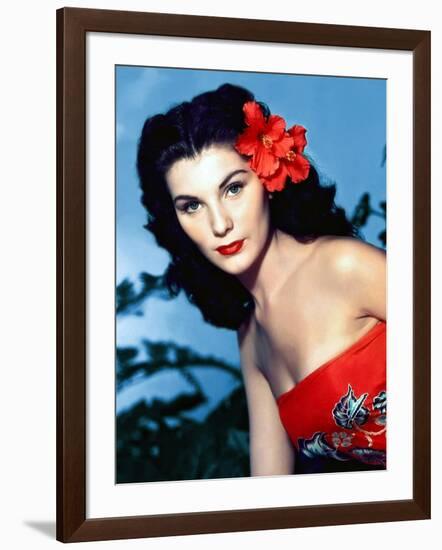 BIRD OF PARADISE, 1951 directed by DELMER DAVES Debra Paget (photo)-null-Framed Photo