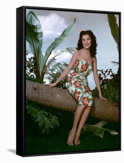 BIRD OF PARADISE, 1951 directed by DELMER DAVES Debra Paget (photo)-null-Framed Stretched Canvas