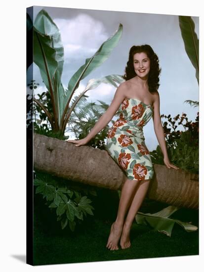 BIRD OF PARADISE, 1951 directed by DELMER DAVES Debra Paget (photo)-null-Stretched Canvas