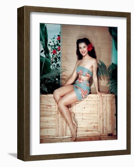 Bird of Paradise 1951 Directed by Delmer Daves Debra Paget-null-Framed Photo