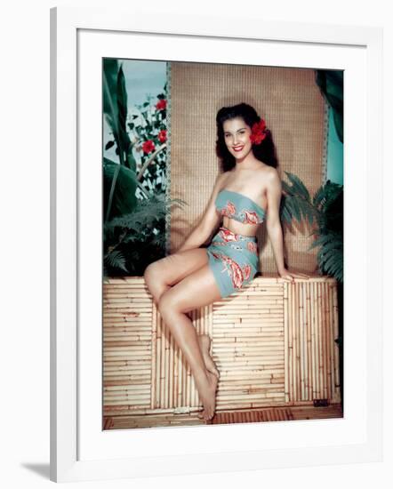 Bird of Paradise 1951 Directed by Delmer Daves Debra Paget-null-Framed Photo