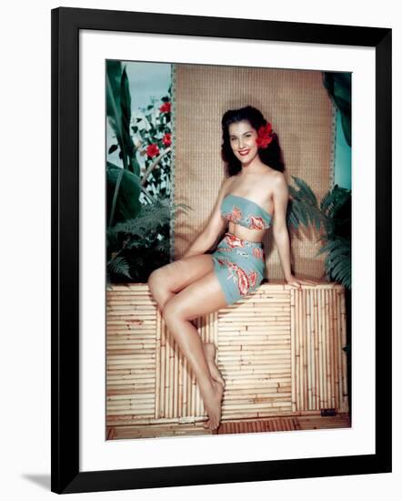 Bird of Paradise 1951 Directed by Delmer Daves Debra Paget-null-Framed Photo