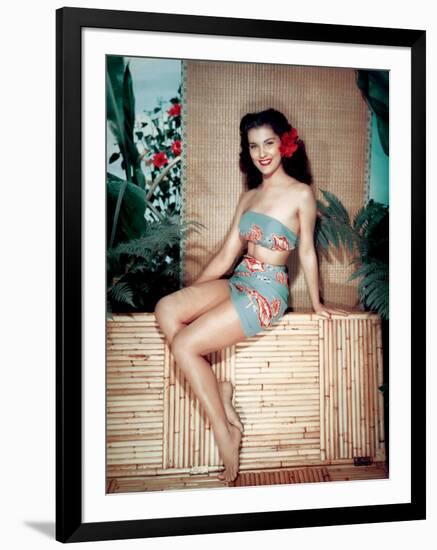Bird of Paradise 1951 Directed by Delmer Daves Debra Paget-null-Framed Photo
