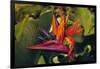 Bird of Paradise Blooming on the Garden Isle, Kauai, Hawaii, USA-Jerry Ginsberg-Framed Photographic Print