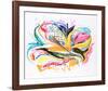 Bird of Paradise IV-Vick Vibha-Framed Collectable Print