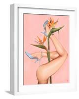 Bird of Paradise-Alexander Grahovsky-Framed Art Print