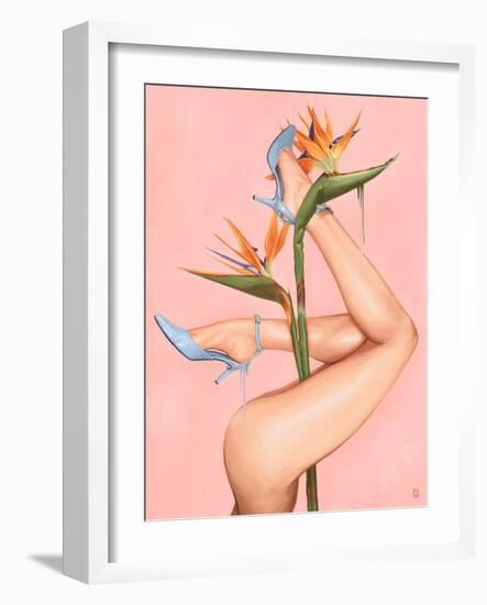 Bird of Paradise-Alexander Grahovsky-Framed Art Print