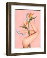 Bird of Paradise-Alexander Grahovsky-Framed Art Print