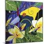 Bird Of Paradise-Cindy Wider-Mounted Giclee Print