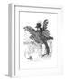 Bird of Prey - Harpy Fashion 1892-Linley Sambourne-Framed Giclee Print