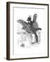 Bird of Prey - Harpy Fashion 1892-Linley Sambourne-Framed Giclee Print