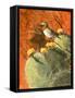 Bird on a Cactus-Trevor V. Swanson-Framed Stretched Canvas