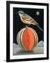 Bird on a Melon-ELEANOR FEIN-Framed Giclee Print