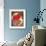 Bird on a Perch-Suzanne Laurendeau-Framed Art Print displayed on a wall