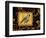 Bird on Black Background-Maria Rytova-Framed Premium Giclee Print