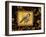 Bird on Black Background-Maria Rytova-Framed Giclee Print