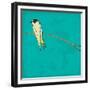 Bird On Branch 4-Jace Grey-Framed Premium Giclee Print