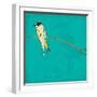 Bird On Branch 4-Jace Grey-Framed Art Print