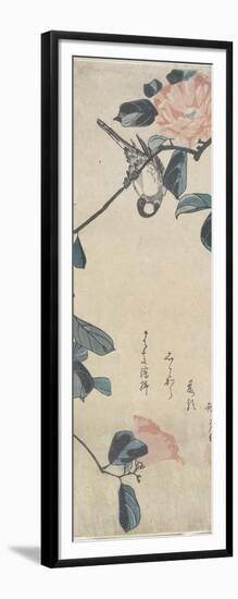 (Bird on Camellia), Early 19th Century-Utagawa Hiroshige-Framed Giclee Print