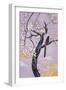 Bird on Lavender-Judy Mastrangelo-Framed Premium Giclee Print