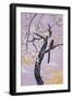 Bird on Lavender-Judy Mastrangelo-Framed Giclee Print