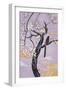 Bird on Lavender-Judy Mastrangelo-Framed Giclee Print
