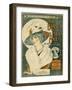 Bird on Nellie's Hat-null-Framed Art Print