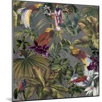Bird Paradise Neutral-Bill Jackson-Mounted Giclee Print