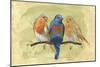 Bird Perch II-Annie Warren-Mounted Art Print