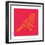 Bird Polygon-Lisa Kroll-Framed Premium Giclee Print