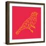 Bird Polygon-Lisa Kroll-Framed Premium Giclee Print