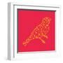 Bird Polygon-Lisa Kroll-Framed Art Print