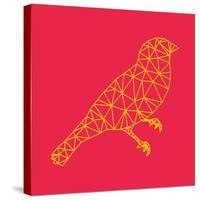 Bird Polygon-Lisa Kroll-Stretched Canvas