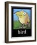 Bird Poster-Tim Nyberg-Framed Premium Giclee Print