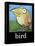 Bird Poster-Tim Nyberg-Framed Stretched Canvas